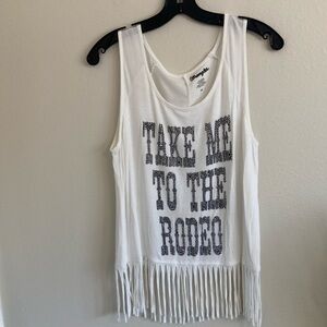 WRANGLER TAKE ME TO THE RODEO TANK TOP